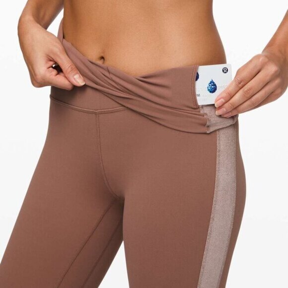 TBD Lululemon Align Super High-Rise Pant 28" Velvet Spanish Oak sz 10 NEW 2019 - Picture 5 of 7